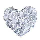 人工花バラの花びらバレンタイン結婚祝い記念日の装飾-?銀