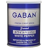 GABAN　ホワイトペッパー（缶）　210ｇ