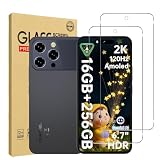 【2枚セット】For Oukitel P1/P1 Pro フィルム 強化ガラス 日本旭硝子素材製 硬度9H 飛散防止 スクラッチ防止 撥水撥油 Oukitel P1/P1 Pro 液晶保護フィルム