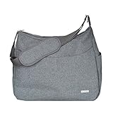 JJ Cole Linden Diaper Bag, Gray Heather by JJ Cole [並行輸入品]
