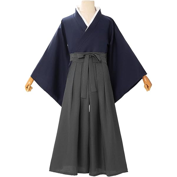 Amazon.co.jp: [Uccellino] メンズ 着物 コスプレ 侍 袴 時代劇 和風 