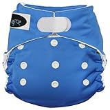 Imagine Baby Products Stay Dry All-In-One Hook and Loop Diaper, Indigo by Imagine Baby Products [並行輸