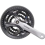 シマノ(SHIMANO) フロントチェーンホイール(MTB) FC-M361-L ブラック 48X38X28T 170mm 8S/7S チェーンガード付 チェーンケース対応 ・対応BB 四角軸 122.5mm(LL123) EFCM361C888CL
