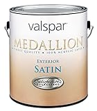 Valspar 4108 Pastel Base Medallion Exterior Latex House Paint, 1 quart, Satin [並行輸入品]
