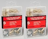 132ピースAssorted画像HangingハードウェアキットIncludes Hangers、目フック、ワイヤと爪ブラックDuckブランド 9159-DIY