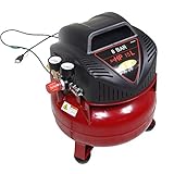 HAIGE エアー コンプレッサー エアコンプレッサー オイルレス HG-CP3415 0.75馬力モーター 15リットル 4ガロン