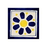 【ノーブランド品】[3月下旬頃～]メキシカンタイル10ｃｍ角6枚セット R3023Y