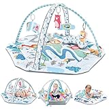 Bellababy ベビージム プレイジム 赤ちゃん プレイマット 感覚刺激 早期教育 赤ちゃん 新生児 ベビーおもちゃ 出産祝いプレゼント 0ヶ月～