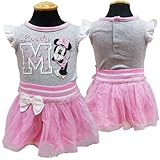 Disney ディズニー ミニーマウス ベビー ロンパース＆スカート 9ヶ月70cm