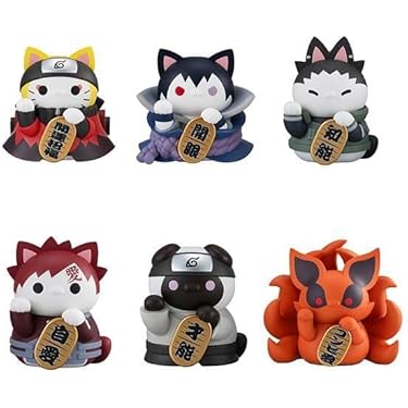 NARUTO ニャルト コースター セット Amazon.co.jp: MEGA CAT PROJECT NARUTO-ナルト- 疾風伝