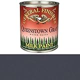 General Finishes QQG Milk Paint, 1 quart, Queenstown Gray [並行輸入品]