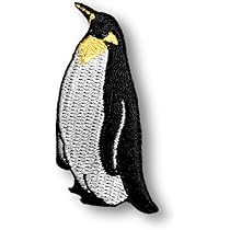 Amazon.co.jp: アイロンワッペン【キング ペンギン Penguin】アメリカ