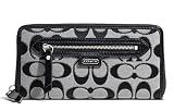 コーチ 財布 COACH Daisy Outline Signature C Zip Around Wallet in Moonlight [並行輸入品]
