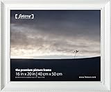 Fotove 16x20 White Crown Picture Photo Frame by FOTOVE