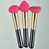 iZaphor（TM）3枚パウダースポンジアプリケーター柔らかいブラシパフメイクアップのBlender Foundationの異なる形状ビューティー化粧品ステージメイクアップツール