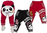 (パンダマニア)PANDA MANIA 【PANDA MANIA】 パンダマニア パンダちゃんフェイス モンキーパンツ 80cm/90cm/95cm 90 レッド