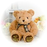 サンクフルベア (ブラウン) 『結婚式や出産のお祝いに体重ドール (ウェイトドール) を』