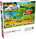 Buffalo Games - Charles Wysocki - ジョリーヒルファームズ - 500ピース ジグソーパズル