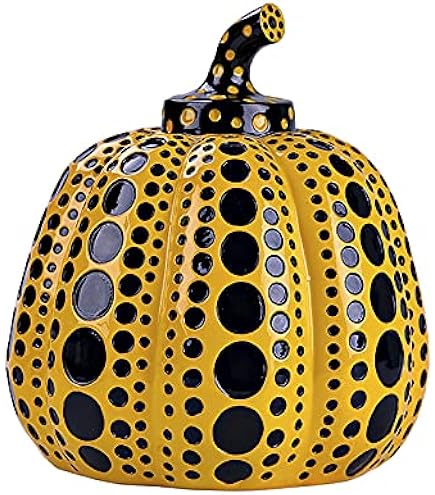Amazon.co.jp: 草間彌生 ソフトスカルプチャー [Pumpkin L(イエロー 