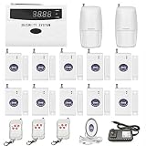 Vinker T-01A DIY Kit 99 Zones Wireless Home and Office Security Alarm System with Auto-Dial, Door Co