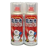 シントーファミリー 雪かきらくらくくんスプレー2本入りセット 300ml×2本