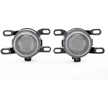 DENJI 電動 オートレンズカバー付 フォグランプ 2個セット 当時物