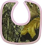 Bonnie & Childrens Sptwr 156 Camo Bib with Pink Trim Reversible