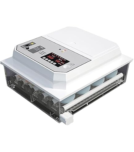 Amazon.co.jp: 孵卵器 48卵 インキュベーター 自動孵化器 自動転卵