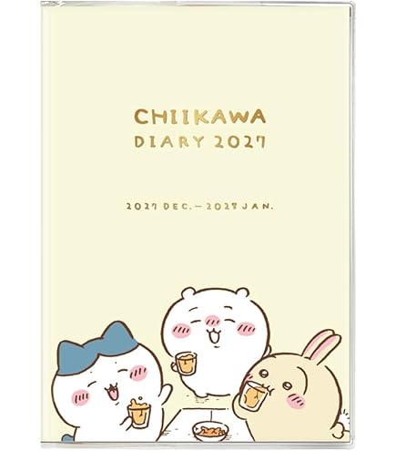 Amazon.co.jp: 2024年手帳 B6 ちいかわ/ギョニソ ウィークリーコミック