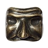 Big Sky Hardware Sierra Lifestyles Pulcinella Knob, Antique Brass by Big Sky Hardware