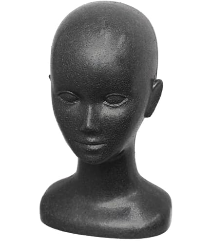 ヘッドマネキン(プラスチック製)5個セット 黒 Amazon.co.jp: マネキンヘッド 発泡スチロール製 ペプシマンヘッド