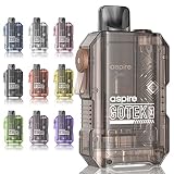 Aspire GOTEK X 電子タバコ ベイプ PODタイプ スターターキット 本体 アスパイア ゴーテック コンパクト スリム (アンバー)