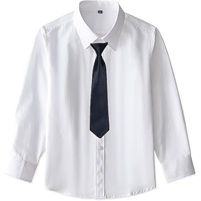 Amazon.co.jp: [コムサイズム] ネクタイ付き 長袖シャツ(140-160cm) 98