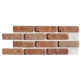 Brickwebシンレンガボックスof Dixie Clayフラットシート – 8.7 SQ。FT。