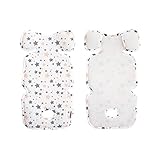 [BEBENUVO]ベビーカー、チャイルドシート、キャリア、クールシート、ライナー、乳児用、3Dエア、メッシュ素材、あせもの予防、換気、通気性、衛生、快適な夏の必需品、韓国の製造、ハンドメード (輝く