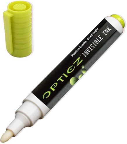 Amazon | UV Blacklight Reactive Large Tip PINK Invisible Ink