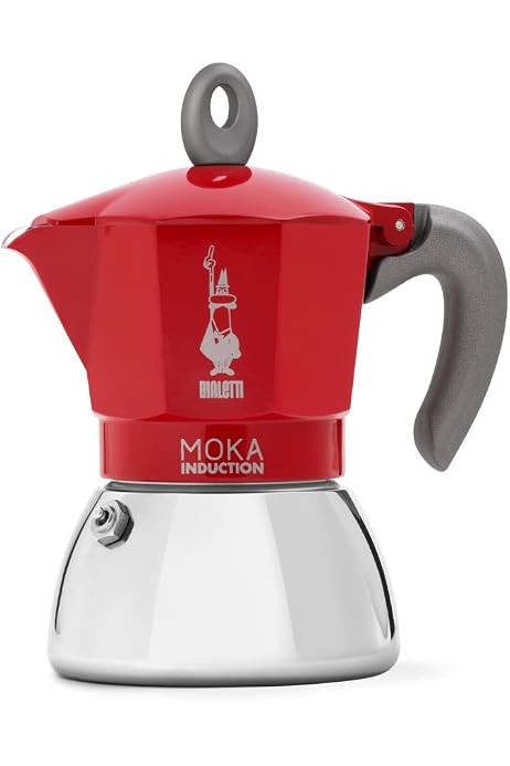 Bialetti Moka Express (6 Cup) - Red 