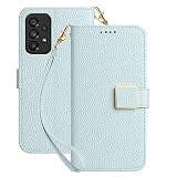 Deeaar Galaxy A53 5G ケース手帳型 人気 スマホケース ギャラクシー A53 財布型 カバー カードポケット付き 軽量 薄型 全面保護 贈り物 ぎゃらくしー a53 カード収納 スタンド機能 横置きスタンド機能 高級PUレザー 上質な手触り 擦り傷防止 ケース (Galaxy A53 5G SC-53C SCG15 6.5 inch対応)- ピンク