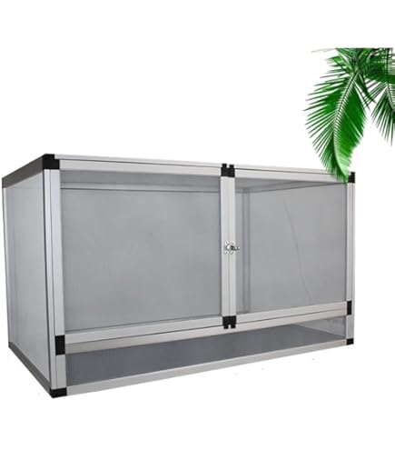 Amazon | 爬虫類飼育ケージ、カメレオン ボックス、アルミ合金フレーム