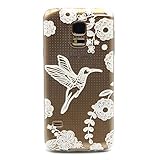 UNEXTATI Galaxy S5 Mini ケース TPUケース ハードカバー 超薄型ケース カバー 耐衝撃 全面保護 軽量 脱着簡単 クリア 透明 Samsung Galaxy S5 Miniカ