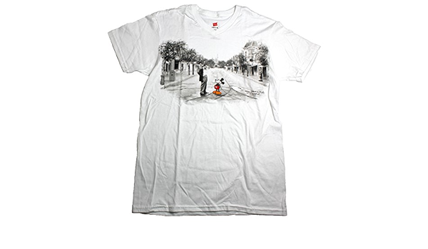 Amazon ウォルト ディズニー ミッキーマウス メンズ レディース 半袖 Tシャツ 白 Usaディズニーパーク限定品 Us限定 ディズニーtシャツ M 並行輸入品 Tシャツ カットソー 通販