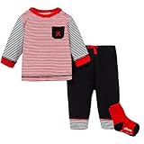 Little Me 3 Pieceパンツ長袖シャツとソックス飛行機Jogger Set mths カラー: ブラック