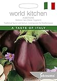 WK 英国ジョンソンシード World Kitchen Aubergine Bellezza nera （Italian Eggplant）オーバジン（茄子）・ベリッザ・ネラ