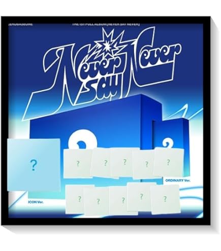 【新品未開封】ZB1 Never Say Never ICON ORDINARY SET) ZEROBASEONE THE 1ST FULL ALBUM [NEVER SAY NEVER] (ICON