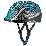 OGK KABUTO(オージーケーカブト) チャイルドメット DUCK ジェットブラックブルー サイズ:49~54cm