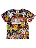 (マイファーストヒステリック) MY FIRST HYSTERIC オーガニックコットン HYSTERIC CIRCUS TRAIN総柄 半袖Tシャツ 90cm ブラック