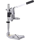 NUZAMAS 2-in-1 Workstation | Drill Press | Drill Holder | Rotary Tool Holder | Flex-Shaft Tool Stand | Drilling Hole Station