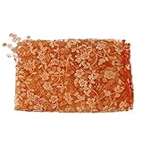 NaiFei新生児マタニティ赤ちゃん女の子の小道具レースの写真の写真の小道具キルトストレッチラップ (オレンジ)