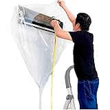 エアコン 洗浄カバー 壁掛用 エアコン 掃除カバー 家庭用 外周250cm 幅90cmまで対応