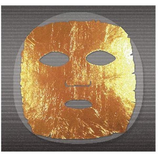 Amazon 金箔 美顔 ネフェルティ2 黄金フェイスシート 日本製 かなざわカタニ フェイスパック 通販